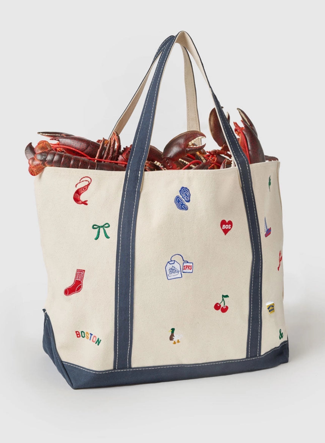 Large Boston Tote Bag