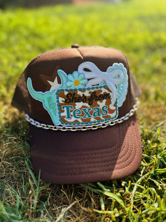 She’s from Texas Custom Trucker Hat