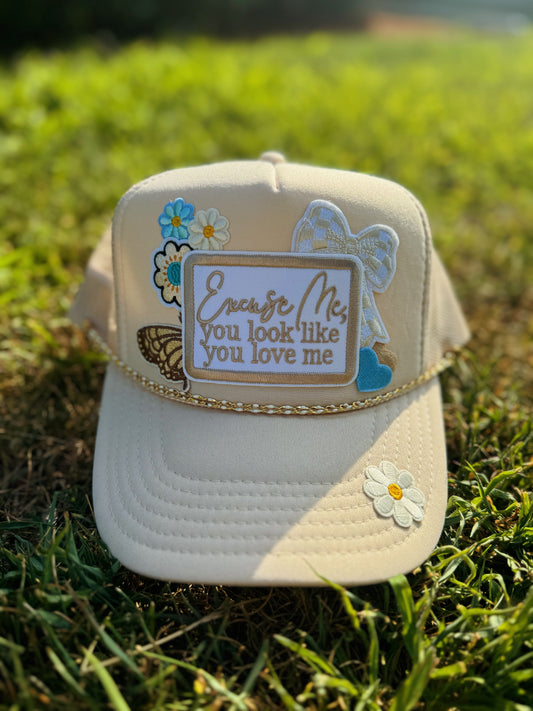 Excuse me you look like you love me Trucker Hat