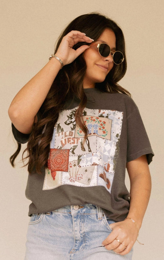 Patch Rodeo Western Graphic Tee